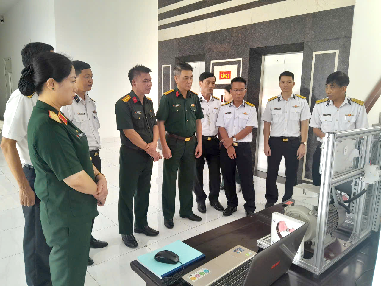 Nghiệm thu đề tài, sáng kiến cấp Bộ Tổng Tham mưu của Trường Cao đẳng Kỹ thuật Hải quân